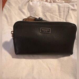 Kate Spade Black Leather Pouch